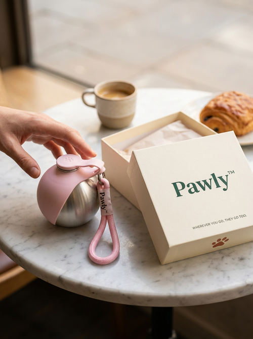 Pawly™ Hydro — Gourde Portable 2-en-1 pour Chiens
