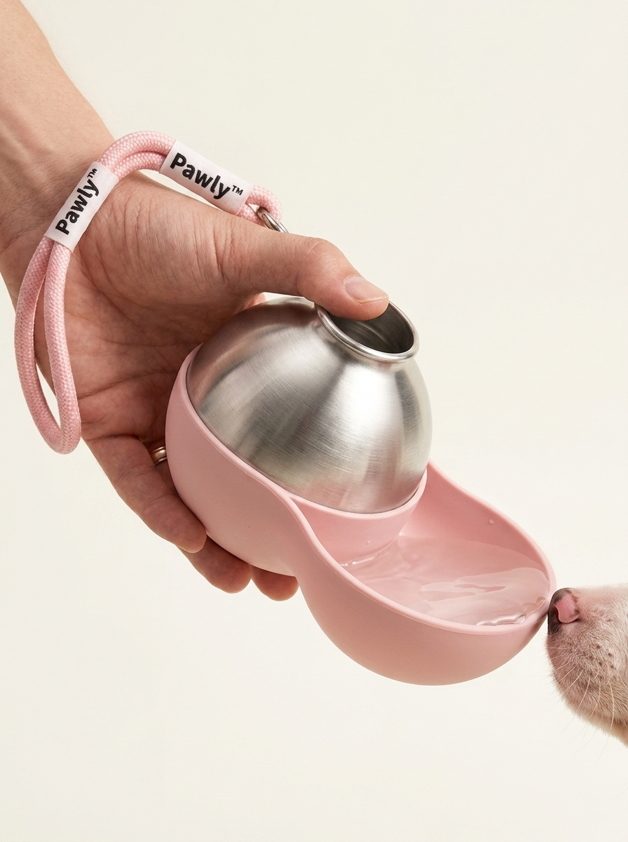 Pawly™ Hydro — Gourde Portable 2-en-1 pour Chiens