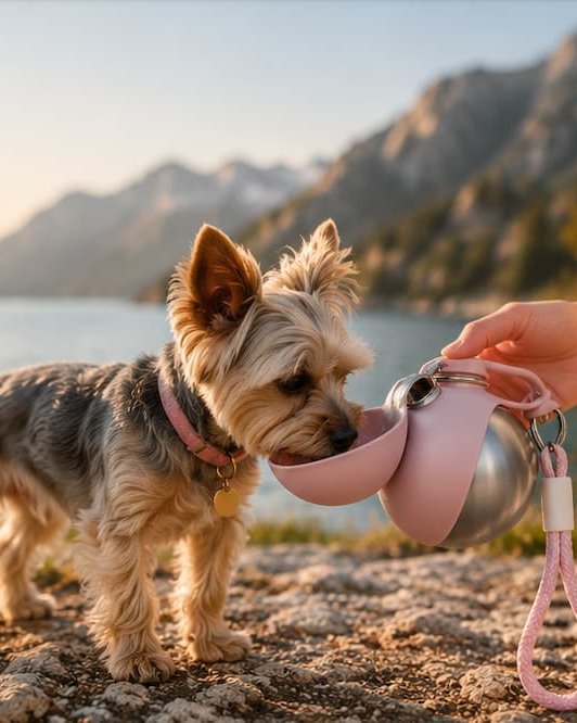 Pawly™ Hydro — Gourde Portable 2-en-1 pour Chiens